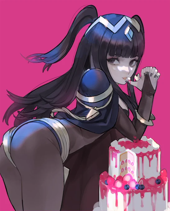 Tharja #FireEmblem for a friend as a birthday present (✿╹◡╹) Also a tablet review for UGEE (1/3)  