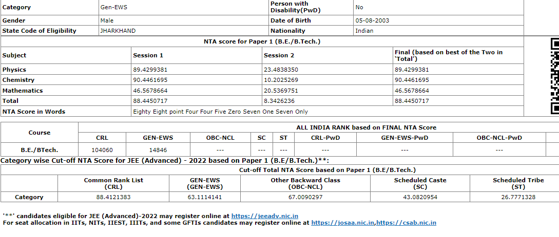 alokkum70838538's tweet photo. #JEEMainsThirdAttemptForAll MY SYSTEM WAS CHANGED DURING EXAM DUE TO PRBLEM IN MOUSE BUT NONE OF THE RESPONSES I MARKED IN 2 SYSTEM WAS TAKEN . ON THIS WHAT NTA WILL SAY THAT THE STUDENT HAS DONE BY ITS OWN @DG_NTA @dpradhanbjp @JeeMains_2022 https://t.co/4QPrGxEqXQ