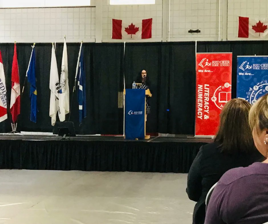 rdpschools's tweet photo. This morning, staff in #RedDeer Public gathered for the Division's kick off event. It was a morning of connection, inspiration and motivation.

We can't wait to see our students and staff together in schools next week #RDPSD #CollaborativeRDPSD #HealthyRDPSD #CuriousRDPSD https://t.co/a8G9htgUXg