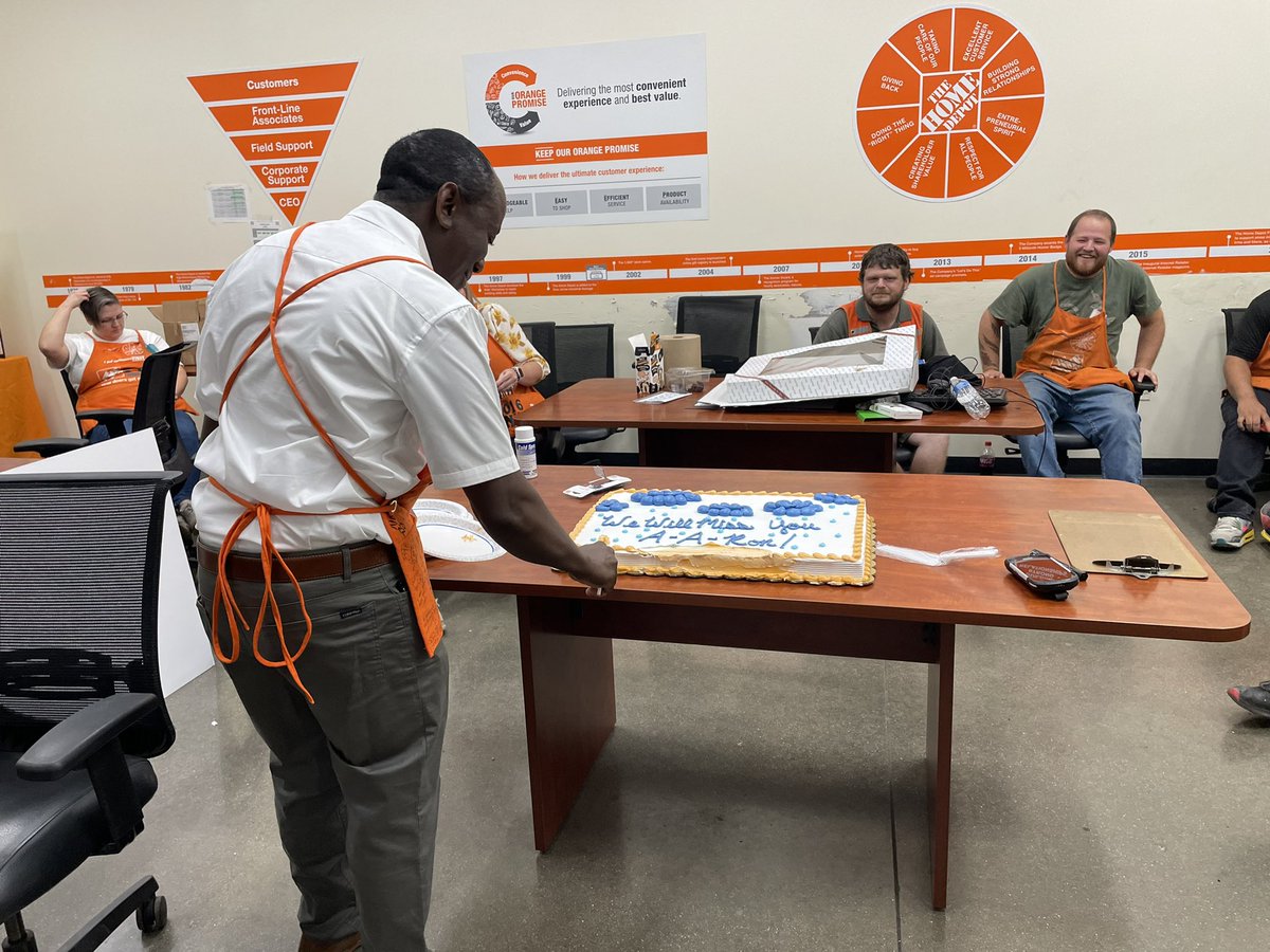 Good by A A Ron good luck at the MDO going to miss you!