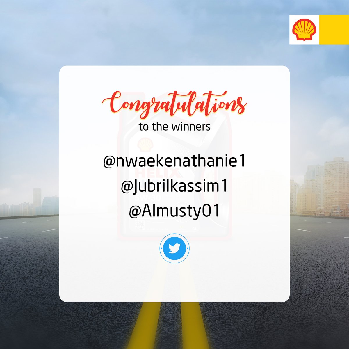 Shellebration to our winners from last week’s challenge.

Stay tuned for more 🥳