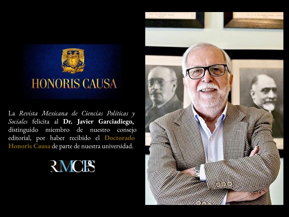 Felicitamos al Dr. Javier Garciadiego distinguido miembro de nuestro consejo editorial, por haber recibido el Doctorado Honoris Causa de parte de nuestra universidad, quien ha destacado por su triple vocación de investigador, docente y divulgador.

¡Muchas felicidades!👏👏

#UNAM