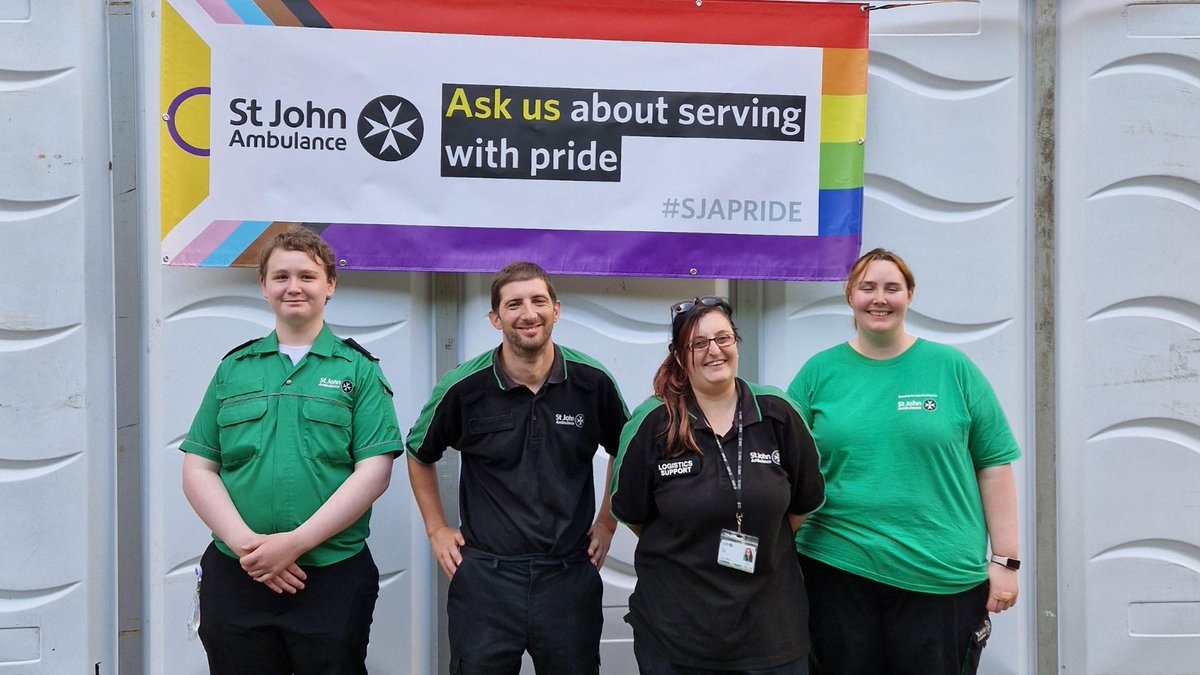 stjohnambulance's tweet photo. Ask us what we're doing this @ManchesterPride 🌈

Head over to Instagram or Facebook stories to keep updated about what our wonderful volunteers are up to this Pride as part of the parade and out and about making sure everyone is safe.

We're so proud of our amazing volunteers 💚 https://t.co/EvcElyItBl