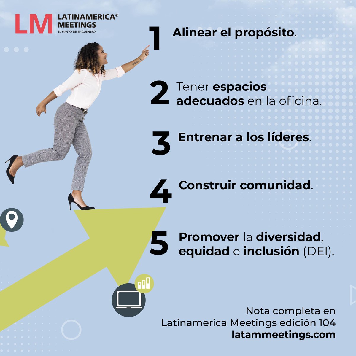 La pandemia está llegando a su fin y el regreso a la oficina es inevitable. 😱💥 Si aún no sabes qué esquema adoptar con tus colaboradores, esta nota de @inhalaexhala te puede ayudar.

👉🏽 latammeetings.com/index.php/edic…

#LMelPuntoDeEncuentro #Líderes #TrabajoHíbrido #MICE #Estrategias