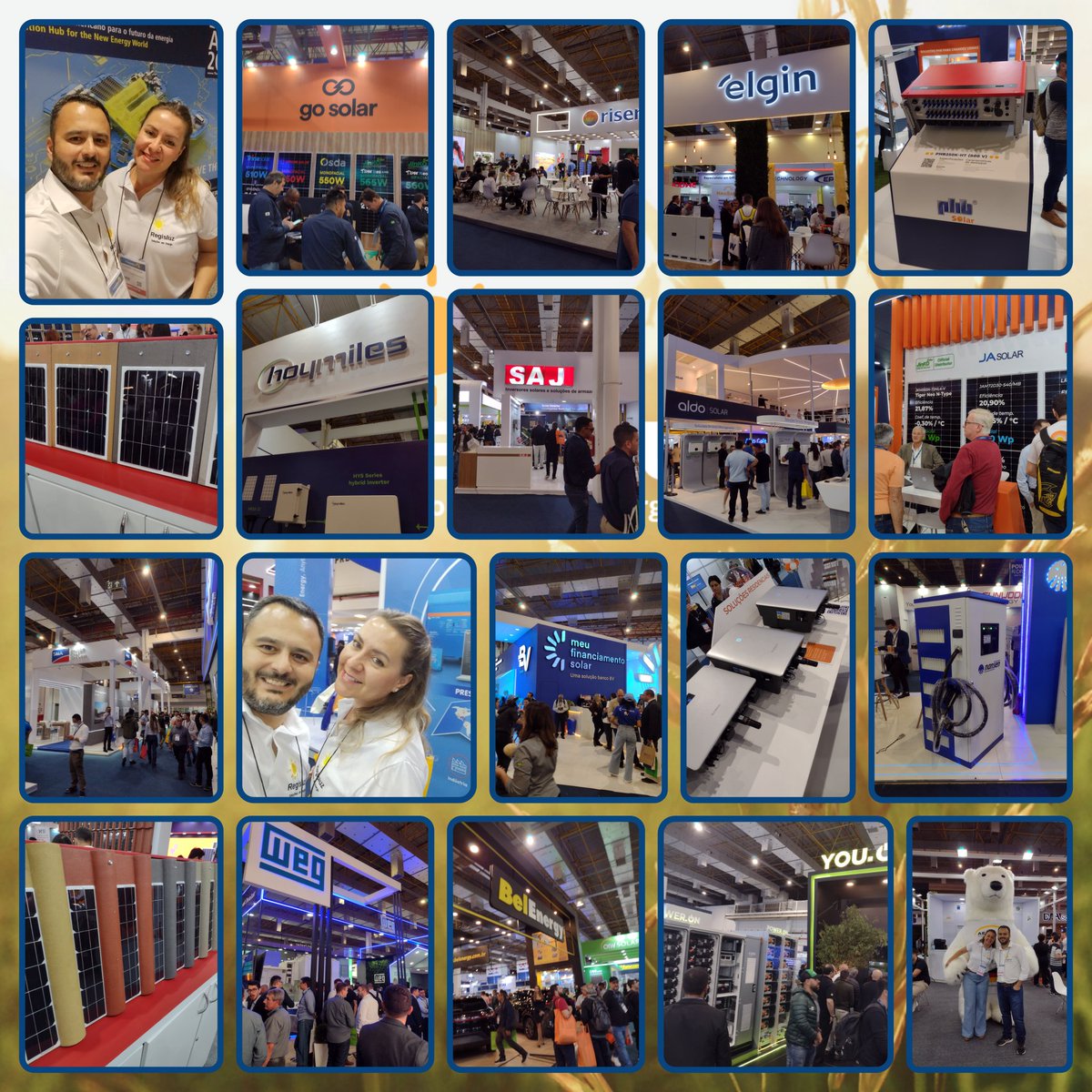 regisluz_solar's tweet photo. 🤗 Encerramos nossa participação na INTERSOLAR 2022.

Muitas novidades no setor que não para de crescer e aprimorar, sempre buscamos as melhores soluções.

Nossa engenharia garantindo a continuidade de todos nossos projetos e serviços.

⚡ Da nossa Família para sua Família. 💙 https://t.co/XDOtuhAxbW