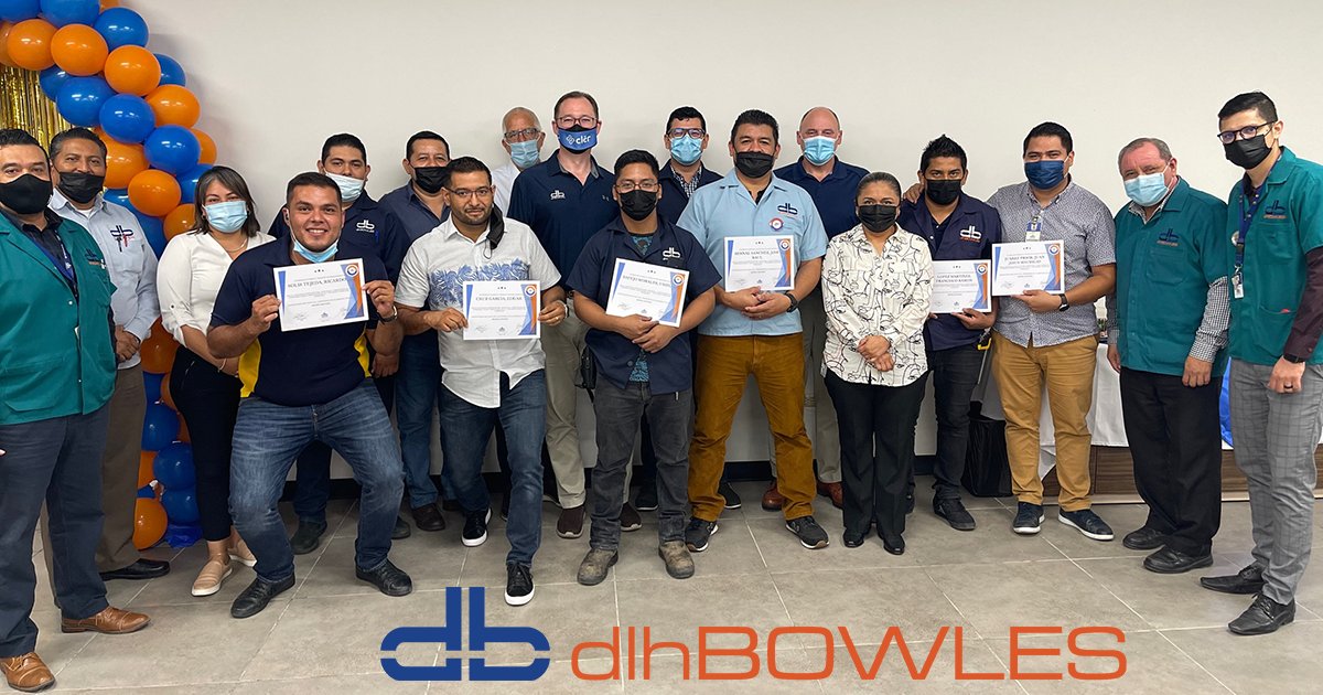 dlhBOWLES's tweet photo. At #dlhBOWLES #Reynosa facility for the quarterly #KAIZEN™ Recognition Celebration, dlhBOWLES President, Daniel Konrad was on hand to congratulate individuals and teams recognized for continual improvement contributions to Safety, Delivery, Quality and Cost. 👏 https://t.co/UjVh15tRxL