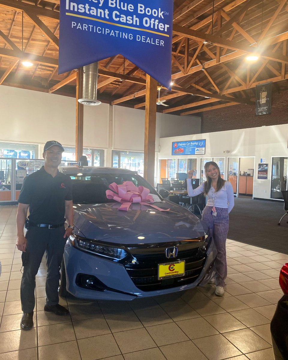 Congrats to the owner of this new Honda!