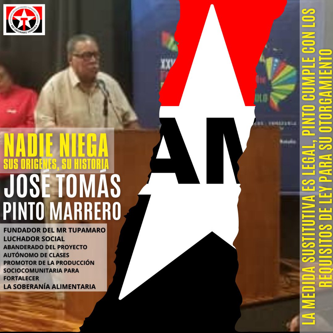 #LibertadParaJosePinto
Seguimos llamando a la defensoría del pueblo, a que haga presencia en los calabozos del cicpc, por qué aún no tiene la visita autorizado el Camarada José Tomas Pintó. No obtenemos respuesta alguna de la institución policial, <a href="/mirelct/">Mirelys Contreras</a> <a href="/irisvarela/">maria iris varela</a>