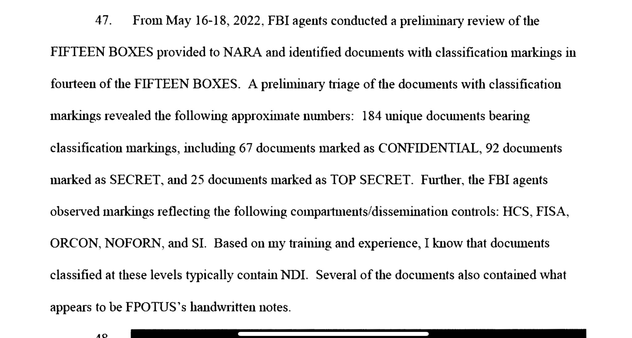Mueller, She Wrote on Twitter: "BREAKING :: THREAD :: AFFIDAVIT 184 CLASSIFIED DOCUMENTS 67