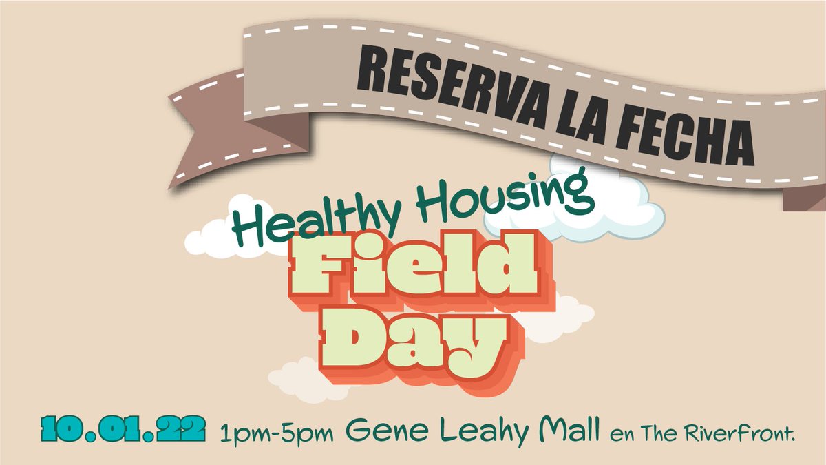 ¡Reserve la Fecha! ¡Disfrute un día de diversión familiar y conviértase en un Héroe de Hogar Saludable ayudando a recaudar dinero para HHO | 1 de octubre: 1:00 p. m. a 5:00 p. m. en el centro comercial Gene Leahy Mall en el centro. | ¡La entrada al evento es GRATIS! #HHFD