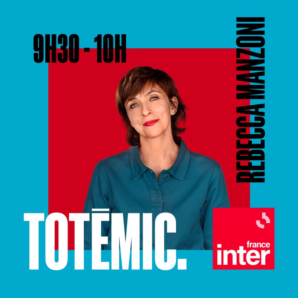 RebeccaManzoni's tweet photo. #Totémic, ça commence lundi en direct à 9h30 sur @franceinter ! 🤞💃🤞
Première invitée : Virginie Despentes. D'ici là souriez, c'est (encore) vendredi ! https://t.co/k4LRc3VU5b