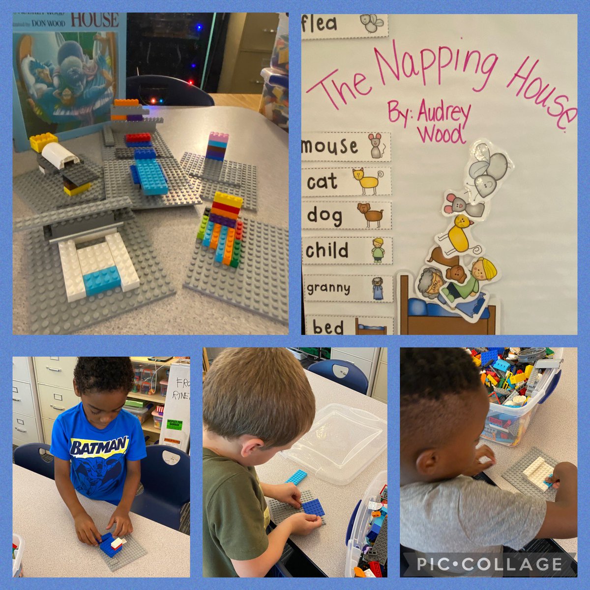 KrollMary's tweet photo. Thank You at Ms Lallier #lollipopsquad for this amazing follow up activity for #thenappinghouse @AudreyWoodBooks to our @LEGO_Group build! @KrauseElem @BrenhamISD #challengebuildabed https://t.co/lkDm8F0xTQ