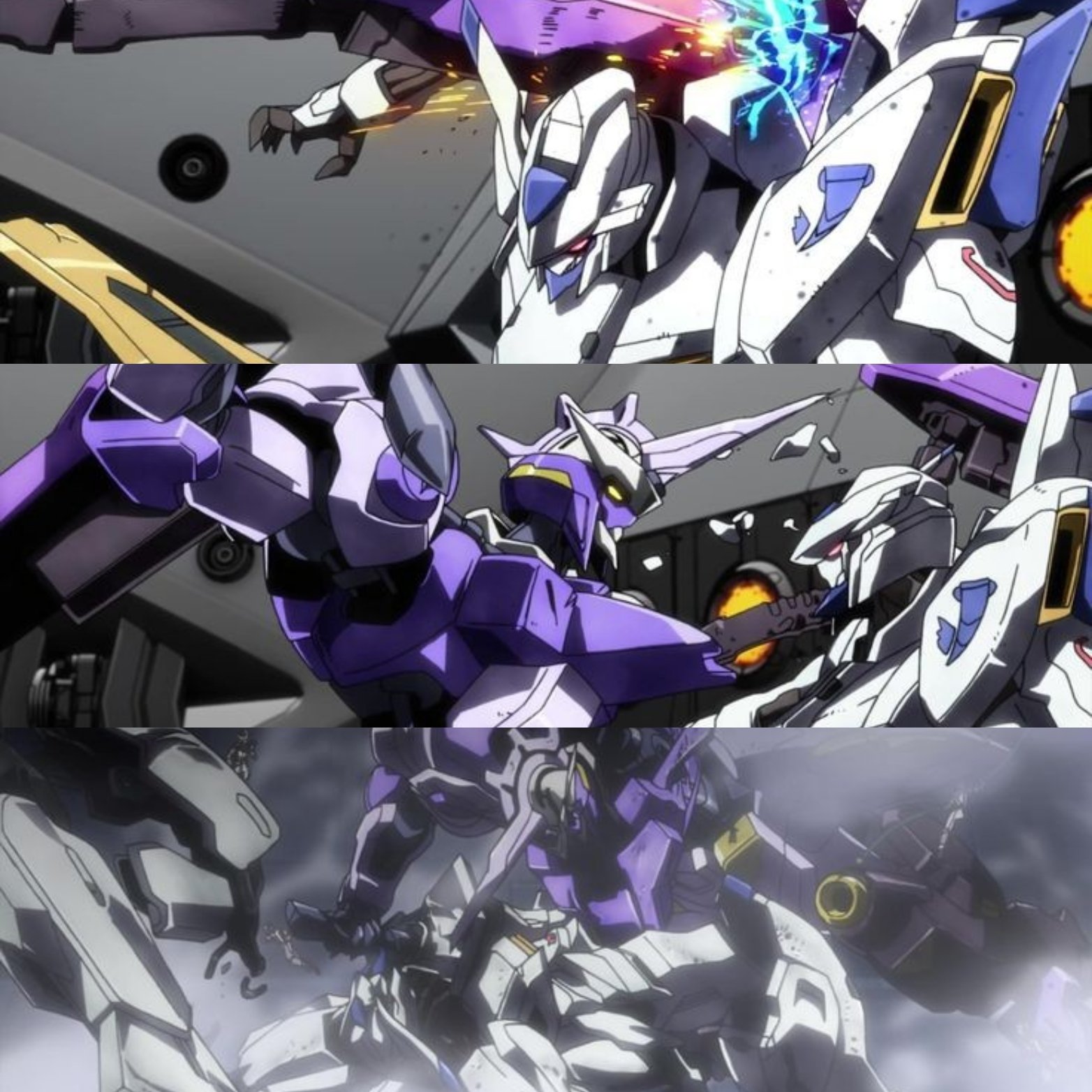 Gundam Fandom on Twitter "Gundam Kimaris Vidar VS Gundam Bael Gundam