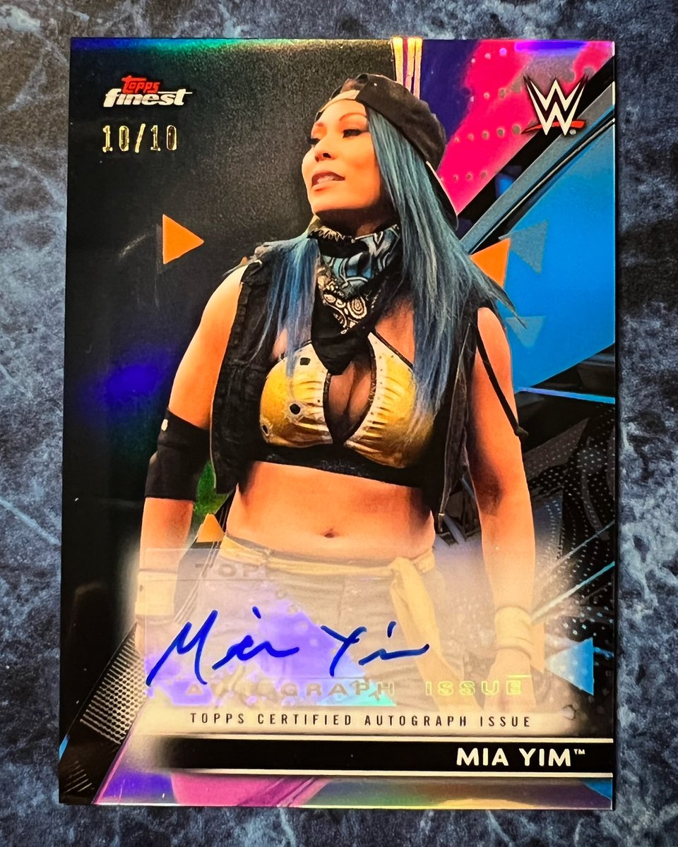 DJClickNPlay's tweet photo. Almost every #ThursdayNight I go #LiveOnInstagram to break #BlasterBoxes of #WWETopps cards!
Here are some of the #Autographs we have pulled since I’ve started this fun little experience
Congrats to all the winners of these!
Listen to @CardFoundPod for all the latest news https://t.co/unWn1h734W