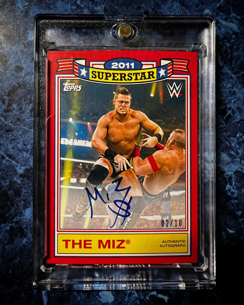 DJClickNPlay's tweet photo. Almost every #ThursdayNight I go #LiveOnInstagram to break #BlasterBoxes of #WWETopps cards!
Here are some of the #Autographs we have pulled since I’ve started this fun little experience
Congrats to all the winners of these!
Listen to @CardFoundPod for all the latest news https://t.co/unWn1h734W