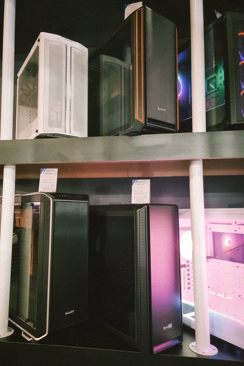 OverclockersUK's tweet image. ✨ Case Heaven ✨
Come check out our glorious wall of cases at #i69! 💎
Featuring highlights from @Phanteks, #Kolink, @GlobalLianli & @bequietofficial! 🤯💕