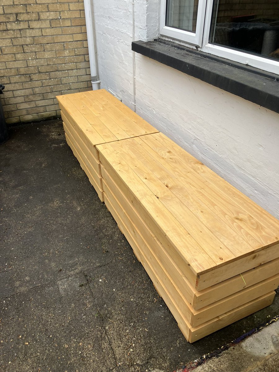 islandupcycling's tweet photo. Recycling Storage Benches free delivery for every home in the Vale of Glamorgan for any orders before Tuesday please Rt 😊 https://t.co/STMz7pWteX