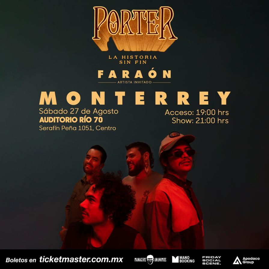 faraonband's tweet photo. ¡Monterrey! Nos vemos mañana 27 de agosto en el Río 70 💫

Boletos disponibles en Ticketmaster México 🎫
https://t.co/JY4I5wCrKe https://t.co/PgpudxRYXG