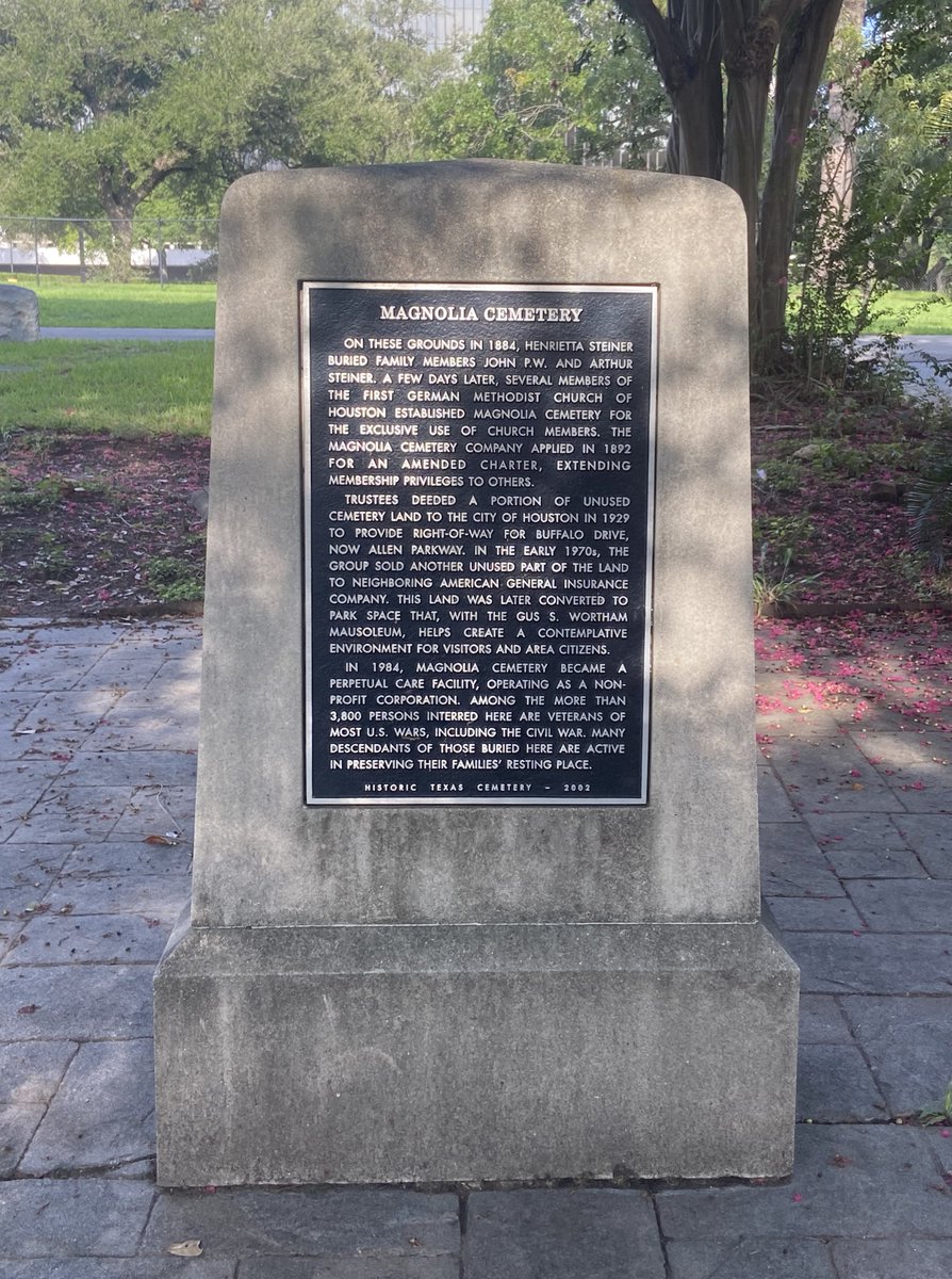 TexHistMarkers's tweet photo. Magnolia Cemetery
Houston, Harris County, Texas
Location: 29.759605, -95.392927
#Texas #History #TexasHistory #Houston #HarrisCounty #Magnolia #Cemetery #Wortham https://t.co/EuKPqnaRZb