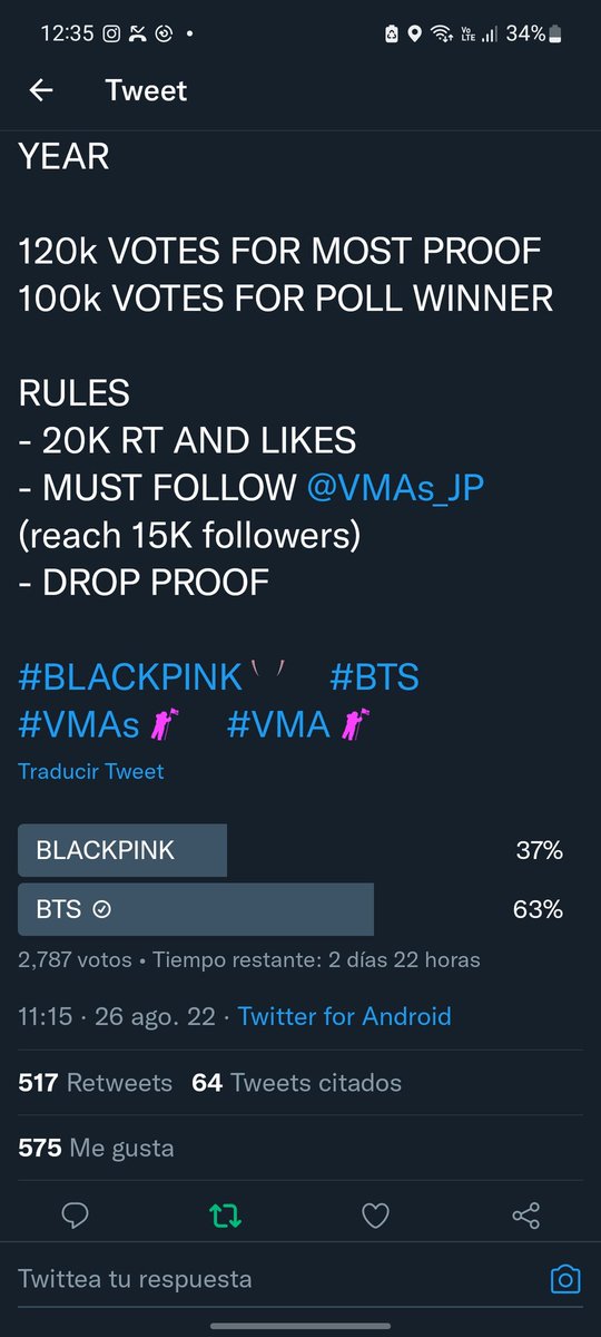 saris_mc's tweet photo. @VMAs_JP Done for #BTS https://t.co/RDlXQPKcqA