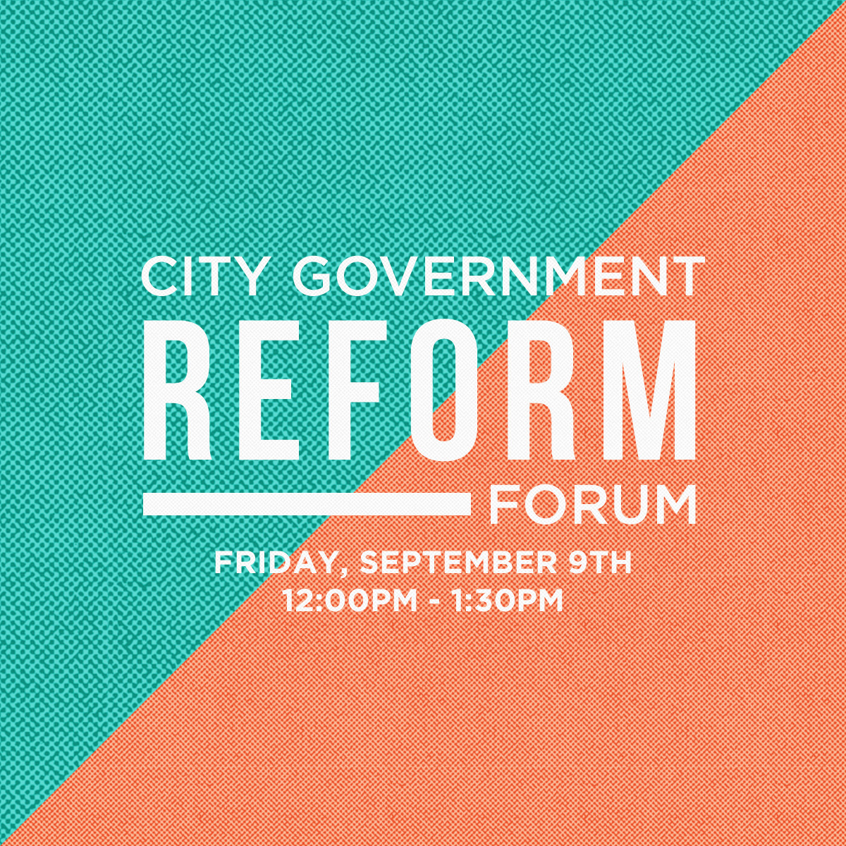 wearebbpdx's tweet photo. Join BBPDX & friends for a substantive policy discussion on city government reform at our City Government Reform Forum, Friday, September 9 from noon-1:30 at Brink Communications.
If you’re a current BBPDX member or financial supporter, RSVP here: https://t.co/c7d8FSe0bw
#BBPDX https://t.co/yGdhjBGJMI