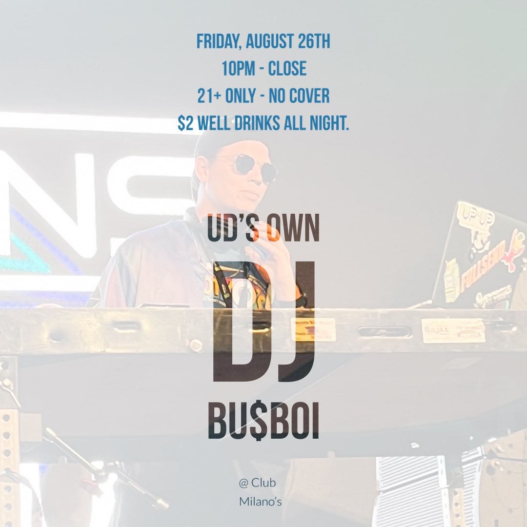 clubmilanos's tweet photo. Don't forget! 

Tonight : DJ Bu$Boi 10 - close
Tomorrow: DJ Chewns 10 - close

Natty give away tonight starting at 11 pm. 🤍💙❤️ https://t.co/Ap43Qz0eJT
