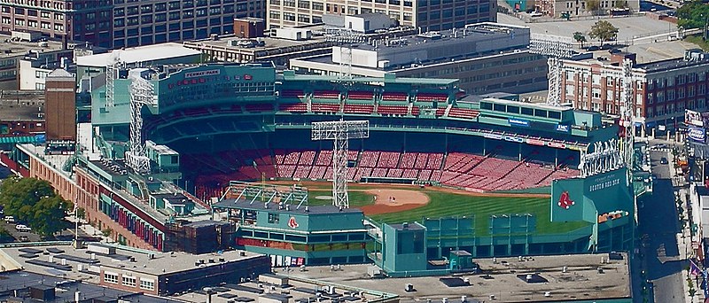 EKaberon's tweet photo. Big fan of the show but can somebody from @TheBearFX explain why The Original Beef of Chicagoland would have a poster of Fenway Park in the back room? No Chicago establishment would hang that. Get yourself a Wrigley or Comiskey poster. https://t.co/riDIncM9AW