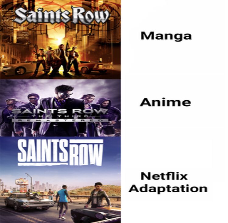 UncleCreepy's tweet photo. This couldnโt be more spot-on. #saintsrow #notmysaintsrow https://t.co/Smk2JQeNqU