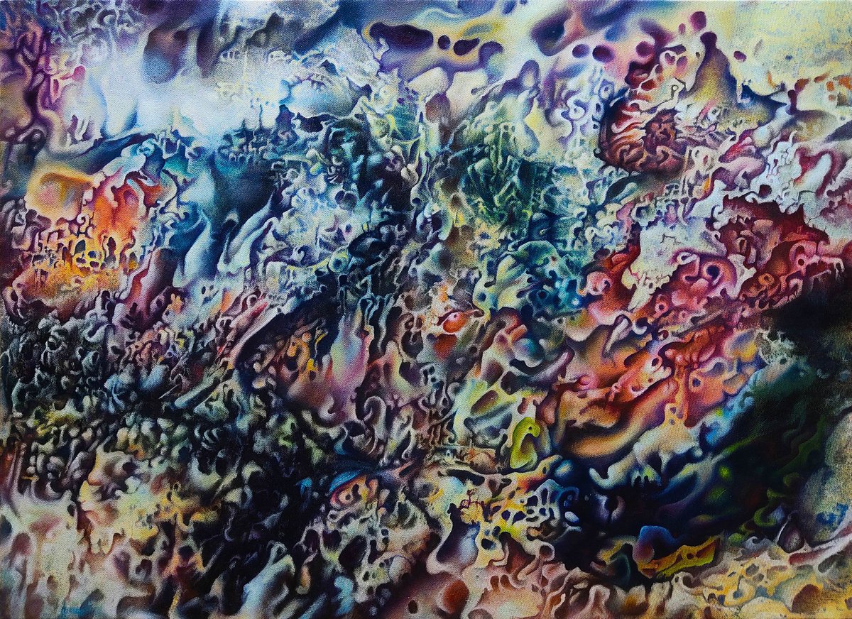 <a href="/Old_Fart_Art/">OldFart</a> <a href="/Valesyan_sergey/">Sergey Valesyan</a> <a href="/Martincich0710/">💜Michelle_M💜BelleShe Creations💜</a> <a href="/LostFluf/">Lost Bear 🐻🚀</a> @lcrypt0saurusl <a href="/PalamarcukAlina/">Аліна Паламарчук</a> <a href="/y__miroo/">MIRO</a> <a href="/SaturnLiquor/">Saturn Liquor</a> <a href="/WeirdOne_NFT/">🆆🅴🅸🆁🅳-🅾🅽🅴 .eth |</a> Thank so much my friend!😊 #LostBear 
<a href="/AAmmarapala/">Asis A.</a> <a href="/Sutanuka_jasz/">Thaumaturgy</a> @Ellii212 

"The Endless"
Oil on canvas on Foundation