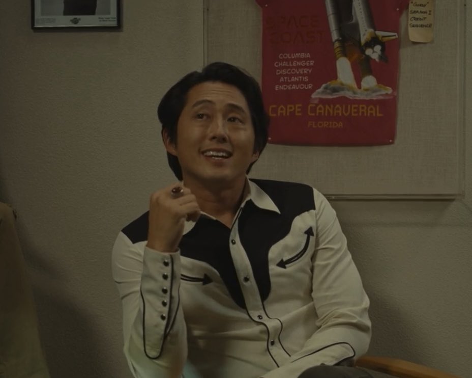 steven yeun as jupe in nope (2022)