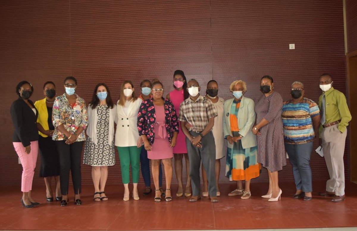 BHI traveled to Antigua and Barbuda and met with top leaders of the Ministry of Health and Environment, medical staff of the local #cervicalcancer task force, hospitals and laboratories to discuss the launch of the cervical cancer screening and treatment pilot program on Sept. 1.