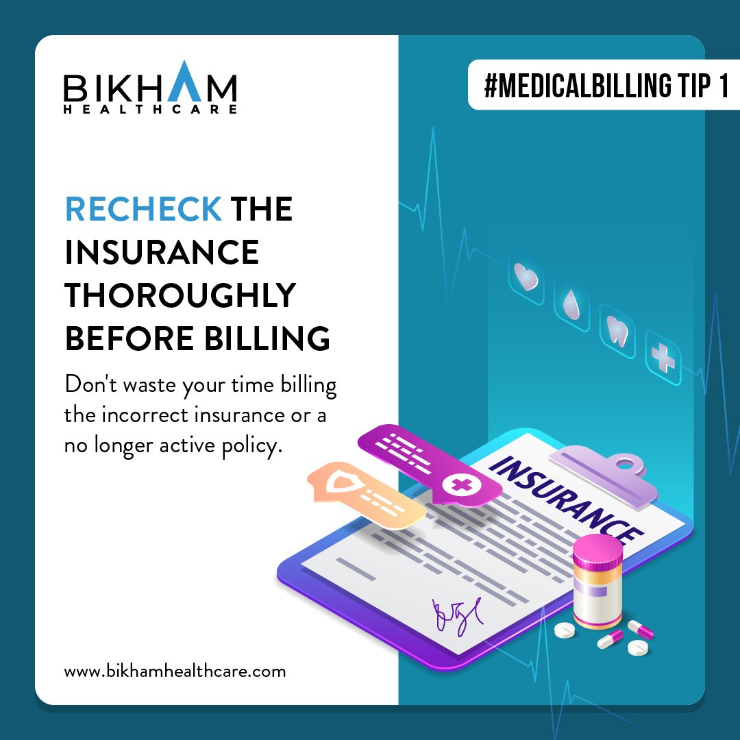 bikhamhealth's tweet photo. Medical Billing Tip #1.
#bikhamhealthcare #health #healthcarefinance #financialmanagement #medicalbilling #medicalcoding #rcmtechnologies #denialmanagement #physician #hospitals #usa #healthcare #medicalbillingservices #healthcaresolutions #rcmmanagement #medicalbillingandcoding https://t.co/hTtV0IQBW1