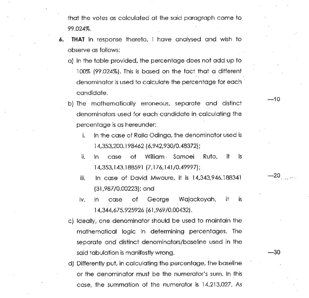 smutoro's tweet photo. Game-changer: Audit firm RSM filed an affidavit in the Supreme Court - its' report after auditing results. RSM says the allegations on variances between presidential votes and other seats are unfounded https://t.co/anistEFrwg