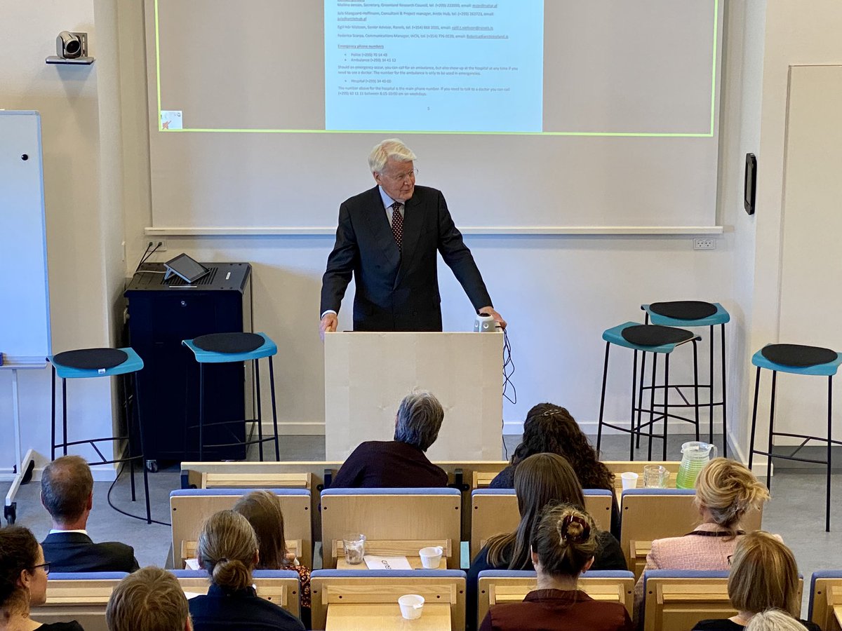 askjervedal's tweet photo. Closing the 2-day 🇬🇱🇮🇸 workshop with excellent input on funding by among others @MichaelMannEU and reflective closing remarks by H.E. @ORGrimsson 🙏

Now looking forward to the 2nd #Greenlandforum 🙌 #Arcticcircle #Nuuk #Greenland #Arctic #ArcticHub #NIS #Ránnis #IACN https://t.co/vaY5AVnPyR