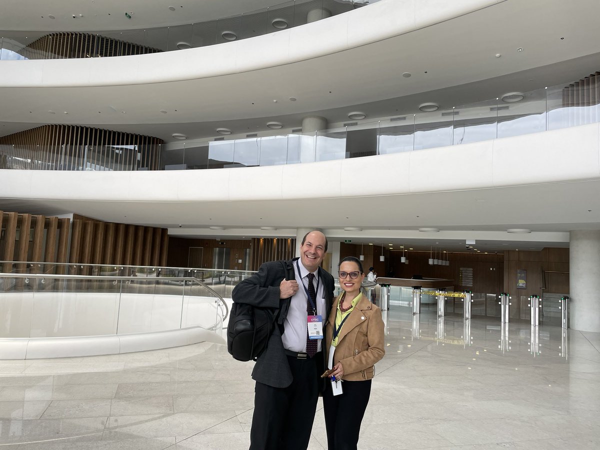 A privilege to be participating in the first symposium @ctic #simposioctic looking at the future of cancer care in Colombia, Latin America and beyond
