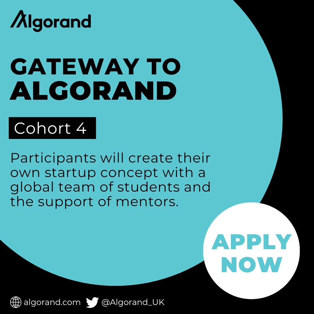 Algorand UK tweet media