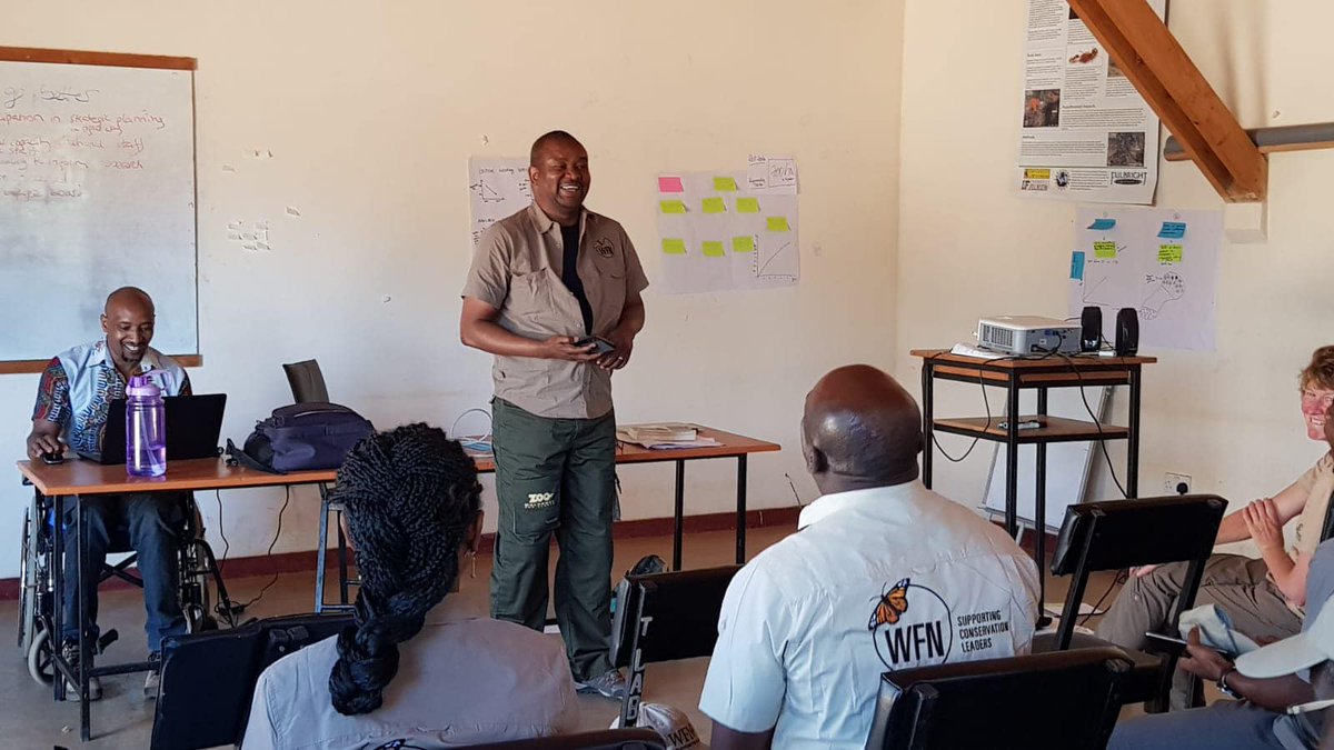 WhitleyAwards's tweet photo. Closing the week with a huge thank you to our #WinnerNetwork attendees🙏. 15 of our Africa-based #WhitleyAward Winners committed their time to learning, sharing local knowledge and reviewing best practices in the name of conservation 🌱and it’s been a privilege to facilitate! https://t.co/tiGPPGEhSQ