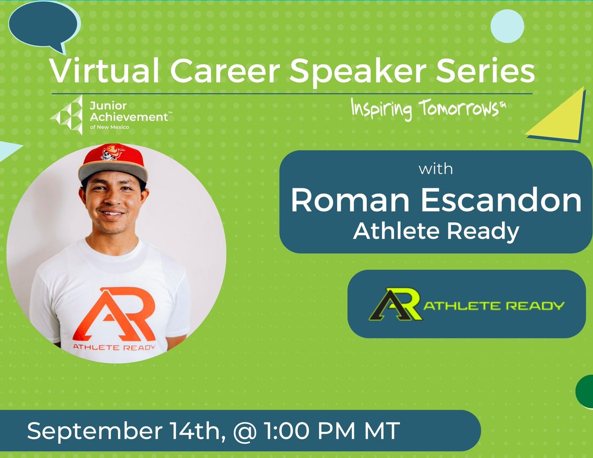 CSS is BACK! Join us on Wednesday,9/12 @1pm as we welcome <a href="/RomanEscandon/">CoachRomanEscandon</a>, CSCS- Director of Coaching/Owner of <a href="/AthleteReady/">Athlete Ready</a> as he shares his career journey with NM students! 
To Register: forms.gle/vxxthyrDQqgRdf…