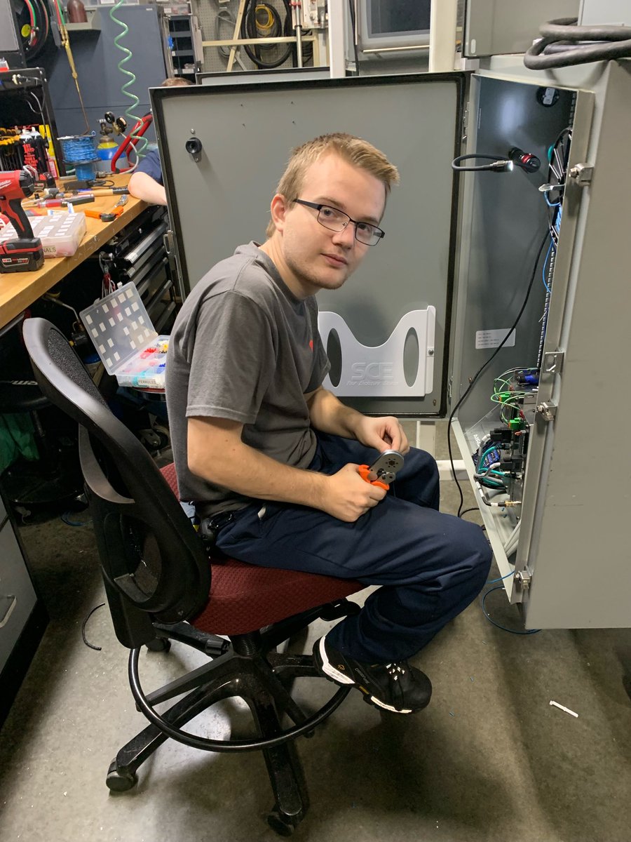 ⁦<a href="/TollesTech/">Tolles Career & Technical Center</a>⁩ Ethan Hartless an engineering student from ⁦<a href="/MadisonPlains/">Madison-Plains LSD</a>⁩ is interning at Nissen Chemitec.  Real world learning happens every day through a Career Technical education.