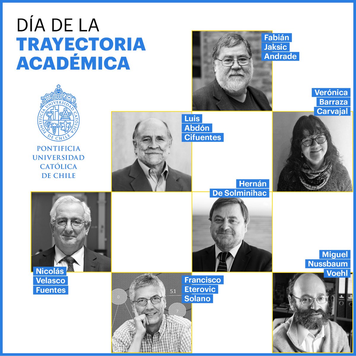 ucatolica's tweet photo. ¡Un aplauso de toda la #ComunidadUC! 👏 Hoy celebramos a 15 académicos y académicas #UC que cumplen 40, 45 y 50 años por su sostenido aporte formando a miles de personas en nuestras salas de clase. 👨🏫👩🏫 Revisa más detalles de la ceremonia en esta #NotaUC: https://t.co/NvlZq1B7Uz https://t.co/B6bfyhISpc