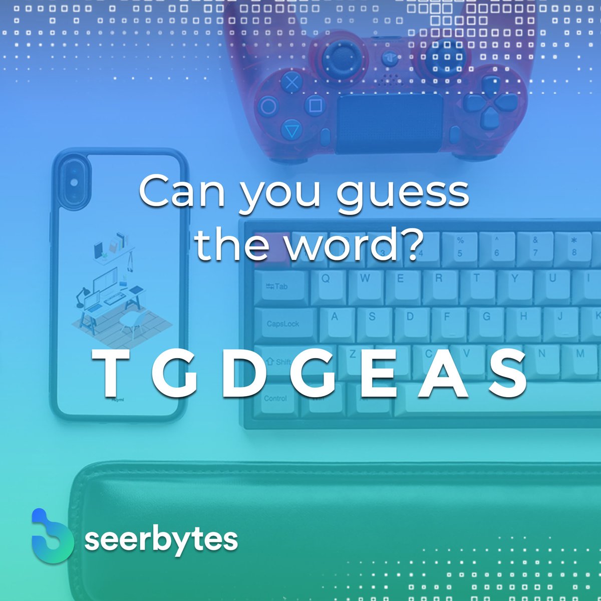 Can you guess this scramble word?

Let us know in the comments.