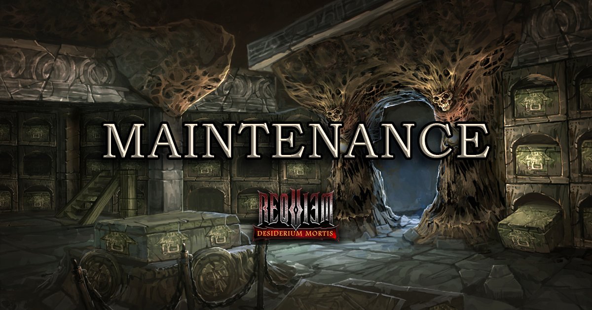 Requiem DM On Twitter We Will Be Performing Maintenance At 11AM PDT requiem-dm-on-twitter-we-will-be-performing-maintenance-at-11am-pdt