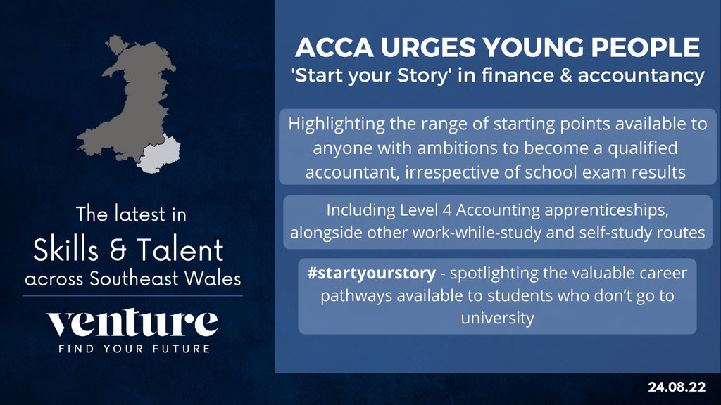 #startyourstory by <a href="/ACCAWales/">ACCA Cymru Wales</a> is urging young people to remember that there are many different ways to start a career in finance and accountancy.

Read more here: cardiffcapitalregion.wales/news-events/la…