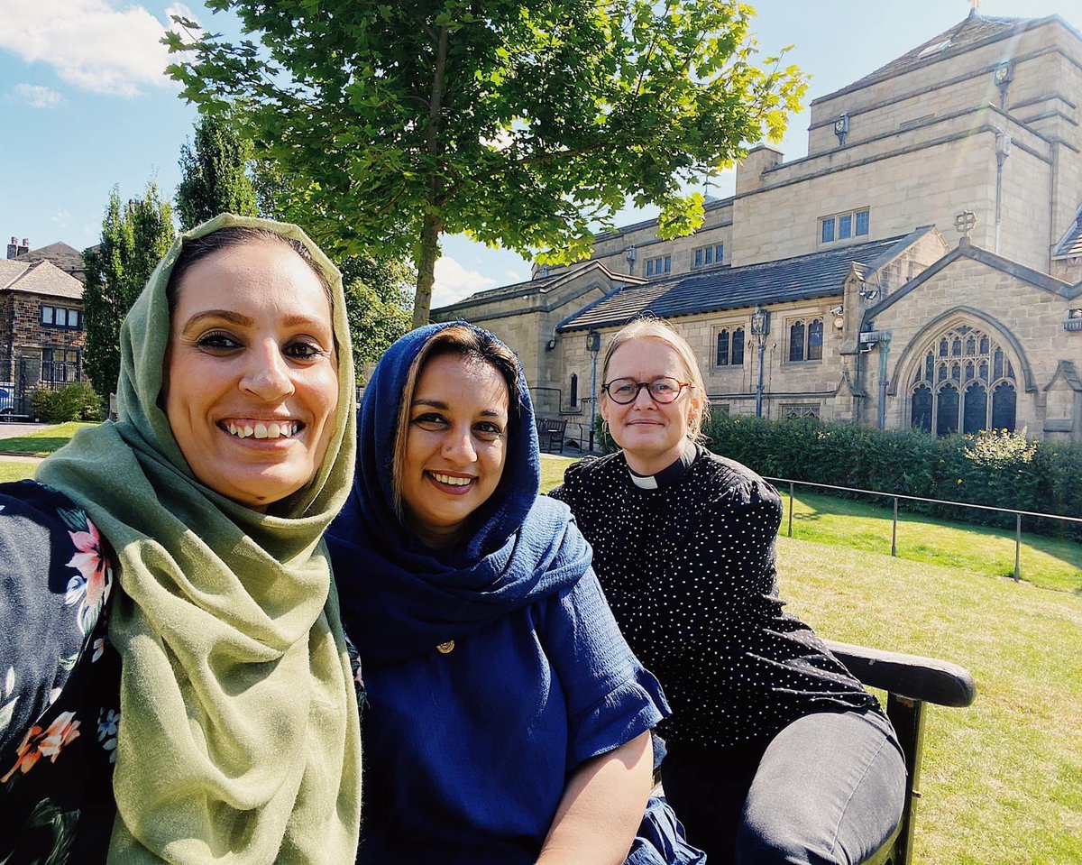 Seeing these 2 is like coming home♥️ met to talk all things <a href="/MitzvahDay/">Mitzvah Day</a> but was a wonderful catch at the beautiful &amp; peaceful <a href="/Bfdcathedral/">Bradford Cathedral</a> ♥️♥️

<a href="/PandE_LeedsCofE/">Interfaith/Presence and Engagement - Leeds Diocese</a> <a href="/ShamimAkhtar270/">Shamim Akhtar</a> ♥️
