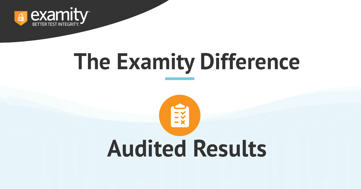 examity's tweet image. Did you know? Full reviews by #Examity auditors are available with both automated and live proctoring solutions - saving time and delivering meaningful results. For more on the Examity difference: bit.ly/3e6BdrU #OnlineProctoring #Etesting