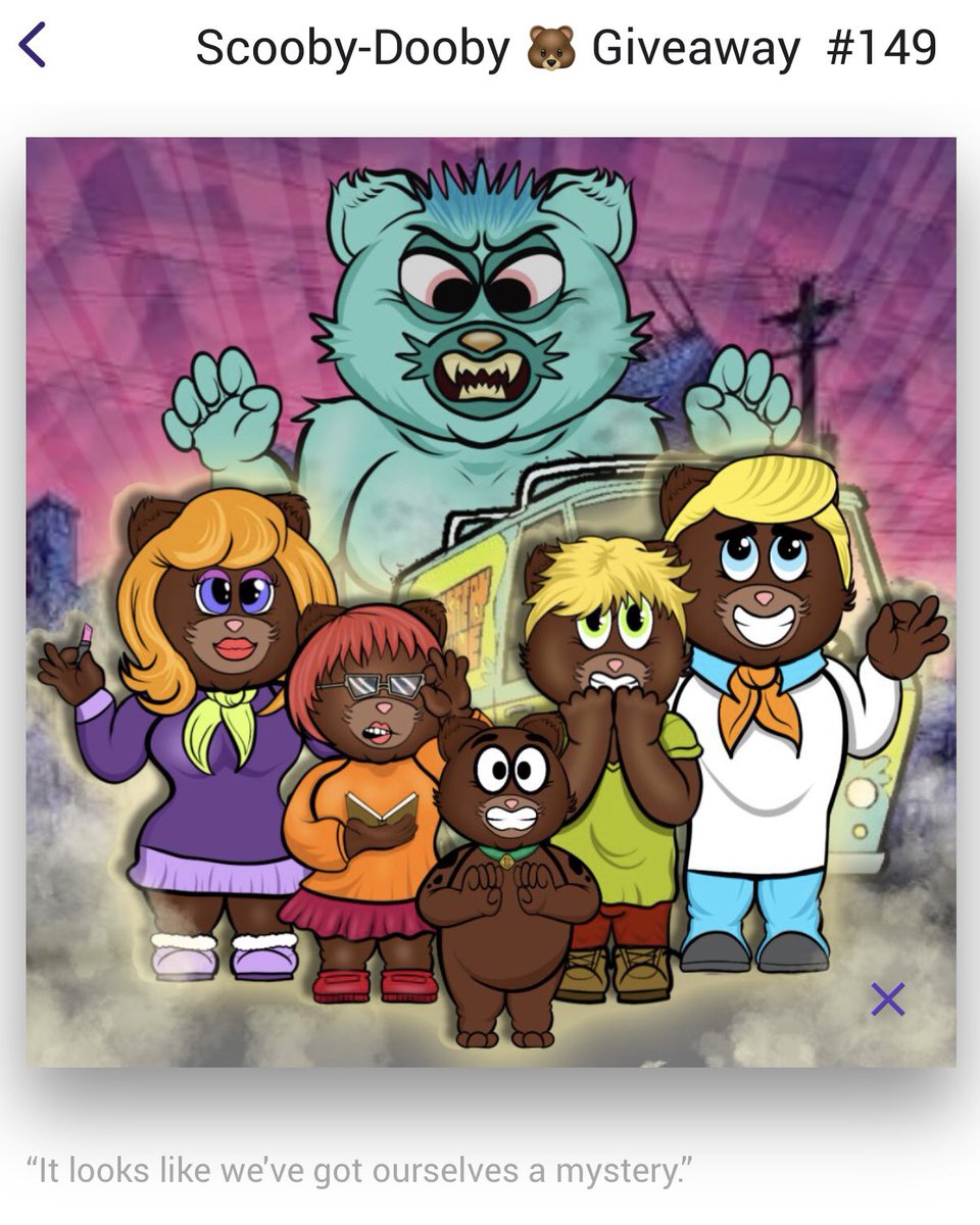 po_karlo's tweet photo. “It looks like we’ve got ourselves a mystery.”

Scooby-Dooby #BadBears 

Thank you, @ScottieTash 🐻 https://t.co/IeXMZwPiaO