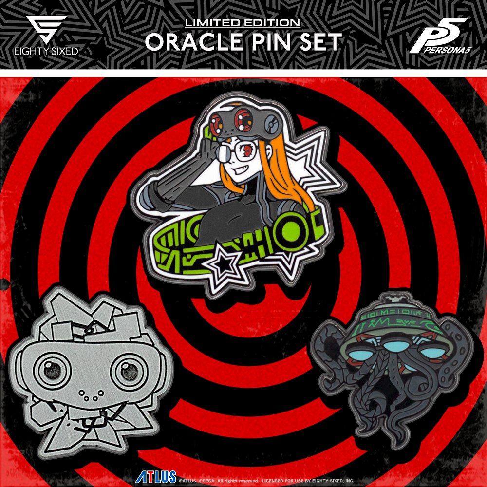 Persona 5 - Oracle Pin Set