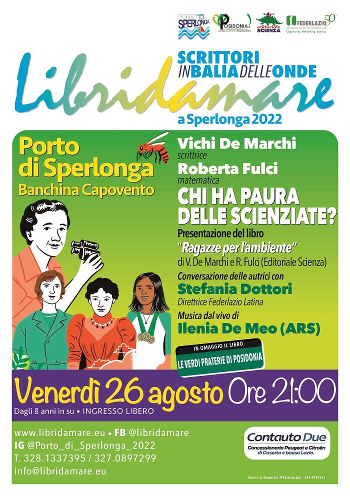 Vi aspettiamo alle 21 al Porto di #Sperlonga con #Libridamare! libridamare.eu