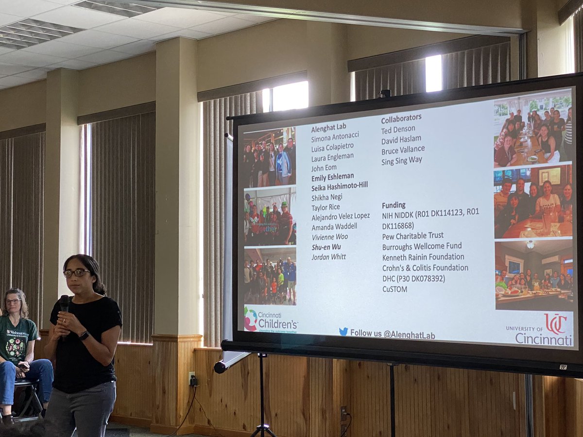 BrestoffLab's tweet photo. Awesome talk by @AlenghatLab on #microbiome #diet #HDAC3 #phytate and gut #inflammation at our 2022 Immunology Retreat! @WUSTLImmuno Always great to see former Artis Lab members! https://t.co/YdPucd7aOo
