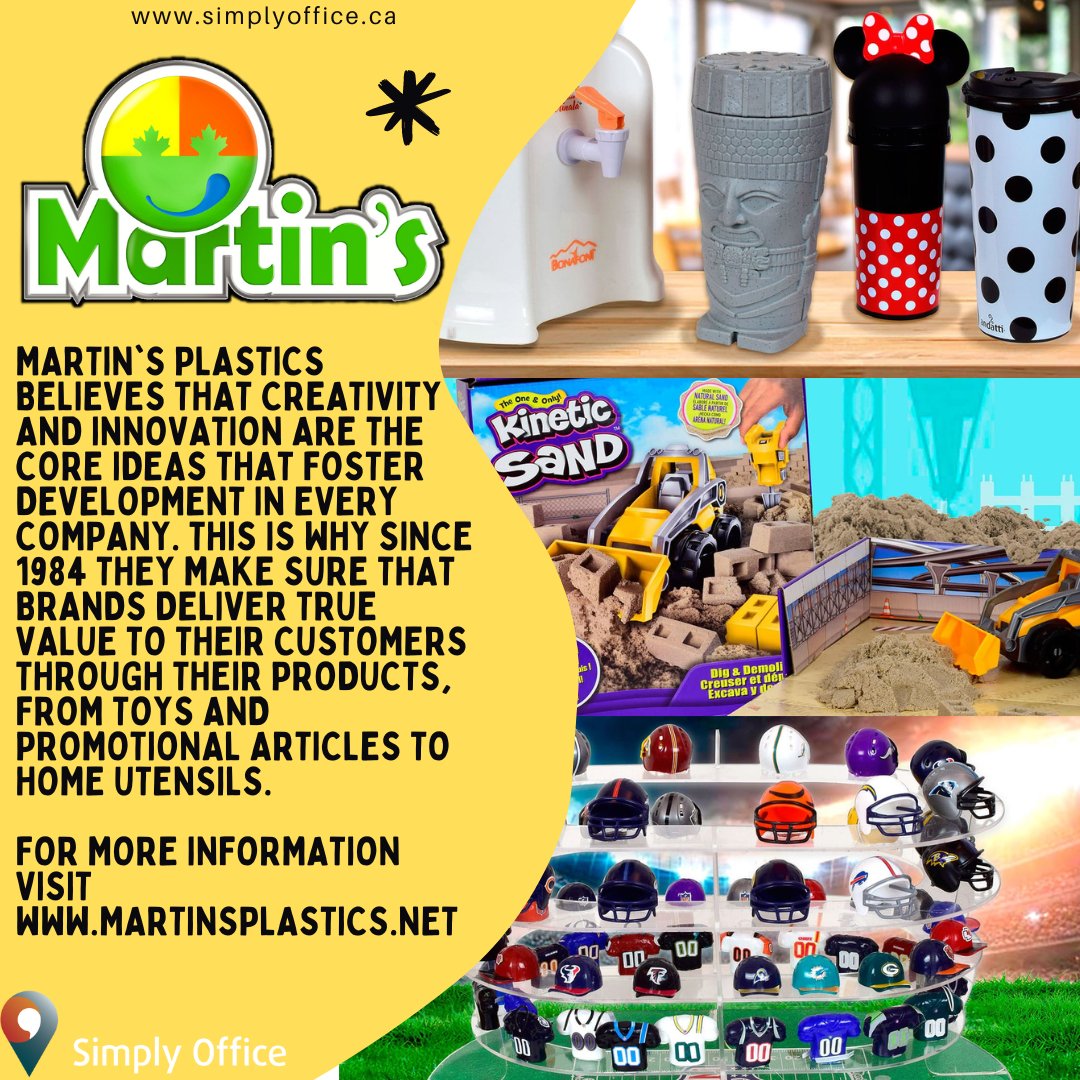 Today’s #featurefriday is Martins Plastics Corp. 

For more information visit martinsplastics.net
.
.
.
#simplyoffice #martinsplastic #featurefriday #plastic #northvancouver #northshore #vancouver #supportlocal #supportlocalvancouver #mexico #canada #disney #hasbro #kelloggs